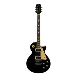 Guitarra Elétrica Sx Ee Series Ee3 Les Paul De Amieiro 2000 Black Brilhante Com Diapasão De Pau rosa