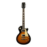 Guitarra Elétrica Sx Ee Series Ee3 Les Paul De Amieiro 2000 Vintage Sunburst Brilhante Com Diapasão De Pau rosa