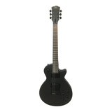 Guitarra Elétrica Sx Ee Series Ee3s Les Paul De Tília Satin Black Com Diapasão De Pau rosa