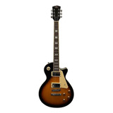 Guitarra Elétrica Sx Ef3 Series Ef3 Les Paul De Bordo mogno 2000 Vintage Sunburst Brilhante Com Diapasão De Pau rosa