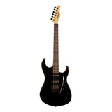 Guitarra Elétrica Tagima Tw Series Tg 510 Stratocaster De Tília Black Com Diapasão De Madeira Técnica