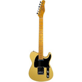 Guitarra Elétrica Tagima Tw Series Tw 55 Telecaster De Choupo Butterscotch Gloss Com Diapasão De Bordo