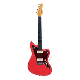 Guitarra Elétrica Tw 61 Tagima Serie Woodstock Fiesta Red Tw