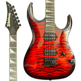 Guitarra Elétrica Waldman Superstrato Wgar220qx Sb Sunburst Orientação Da Mão Destro