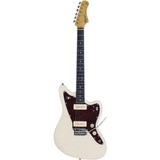 Guitarra Elétrica Woodstock Branca Tw 61