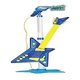 Guitarra Eletrônica Infantil Rock Star Microfone Azul Menino Menina Cordas Modelo ZP00219 Original Zoop Toys