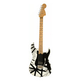 Guitarra Evh Eddie Van Halen Striped Series Black White