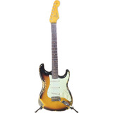 Guitarra Fender Custom Shop 61 Heavy Relic 3 Color Sunburst 