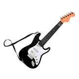Guitarra Infantil Elétrica C Som Corda De Aço Art Brink