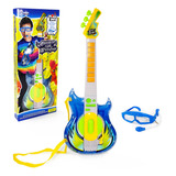 Guitarra Infantil Musical C Microfone De Palco Mega Compras