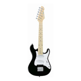 Guitarra Infantil Profissional Clk10 Bk Preta By Strinberg