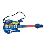 Guitarra Infantil Radical Hot Wheels Azul Fun   F00036