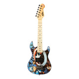 Guitarra Infantil Stratocaster Phx Marvel Capitão