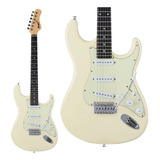 Guitarra Iniciante Eletrica Memphis Branca C alavanca Tagima
