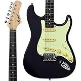 Guitarra Memphis By Tagima Mg30 Preta Fosco
