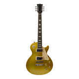Guitarra Michael Gm730n Gd Les Paul Golden Top