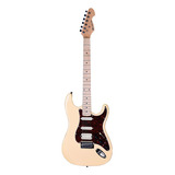 Guitarra Michael Strato Com Efeitos Gms250 Cr Cream