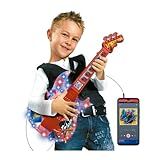 GUITARRA MUSICAL COM LUZ E SOM HOMEM ARANHA MARVEL