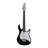 Guitarra Peavey Raptor Sss Preta Com Escudo Branco 3 Single