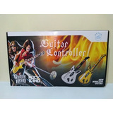 Guitarra Sem Fio Para Wii Playstation 2 Play 3 Guitar Hero