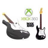 Guitarra Sem Fio Wireless Rock Band P  Xbox 360 Slim Fat Pc