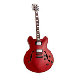 Guitarra Semi Acústica Phx Eclipse Ac 1 Rd Vermelha
