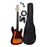 Guitarra Strato Giannini G100 3 Ts tt Capa Paleta