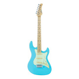 Guitarra Strato Strinberg Sts100 Cb Azul