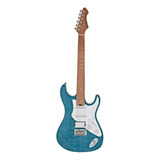 Guitarra Stratocaster Aria Pro Ii 714mk2 Fullerton Turquoise