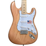 Guitarra Stratocaster Sx Sst Swamp Ash Natural Regulada 