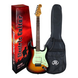 Guitarra Stratocaster Sx Sst62 Sunburst Para Destros C Bag