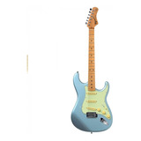 Guitarra Stratocaster Tagima Série Woodstock Azul
