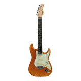 Guitarra Stratocaster Tagima Tg500 Mgy Metallic Gold Yellow