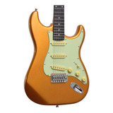 Guitarra Stratocaster Tagima Tw Series Tg 500 Gold Nova 