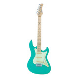 Guitarra Strinberg Sts100 Sg Stratocaster Surf Green Cor Verde claro