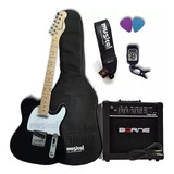 Guitarra Strinberg Telecaster Tc120s Kit Luxo