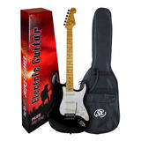 Guitarra Sx Sst57 Stratocaster Vintage Estilo Fender Bk Bag