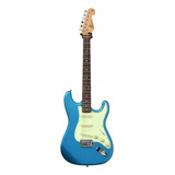 Guitarra Sx Stratocaster Azul Lpb Sst62