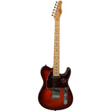 Guitarra Tagima Brasil T 910 Honey Burst Escala Clara Com Cor Honeyburst Material Do Diapasão Madeira De Marfim Orientação Da Mão Destro