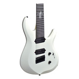 Guitarra Tagima Multiscale 7 Cordas True Range Branca Cor White Material Do Diapasão Pau ferro Orientação Da Mão Destro