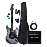 Guitarra Tagima St Fx Sixmart Mdsv Capa Cubo Borne
