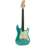 Guitarra Tagima Strato Verde Metalica Tg 500 Msg E mg Tg500