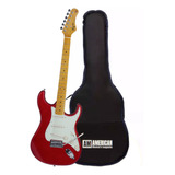 Guitarra Tagima Stratocaster Tg530 Woodstock Vermelha