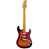 Guitarra Tagima Tg 530 Sunburst Sb Woodstock Strato Tg530