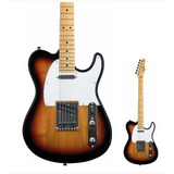 Guitarra Tagima Tw55 Telecaster Sunburst Woodstock