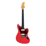 Guitarra Tagima Woodstock Tw 61 Tw61 Jaguar Fiesta Red
