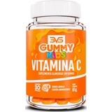 Gummy Vitamina C Kids 100 Natural Produzido Com Pectina E Tapioca Sabor Laranja