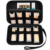 GWCASE Capa De Palheta Compatível Com Vandoren Para D Addario Woodwinds Sovvid Para Palhetas De Clarinete De Saxofone Glory Suporte De Armazenamento Para 12 Peças De Palheta E Pacote De Umidade