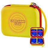GWCASE Suporte De Cartão Compatível Com Pacotes De Booster PM TCG Estojo Organizador De Coleção De Armazenamento Para Cartões De Beisebol De Futebol E Beisebol Caixa De Baralho Para Mais De 400 Cartas De Jogo Com Divisórias Removíveis Apenas Caixa 