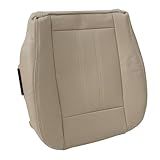 GXARTS Capa De Assento De Couro De Substituição Do Lado Do Motorista Ou Passageiro Compatível Com Chrysler Town Country Dodge Grand Caravan 2011 2012 2013 2014 2015 2016 Tan